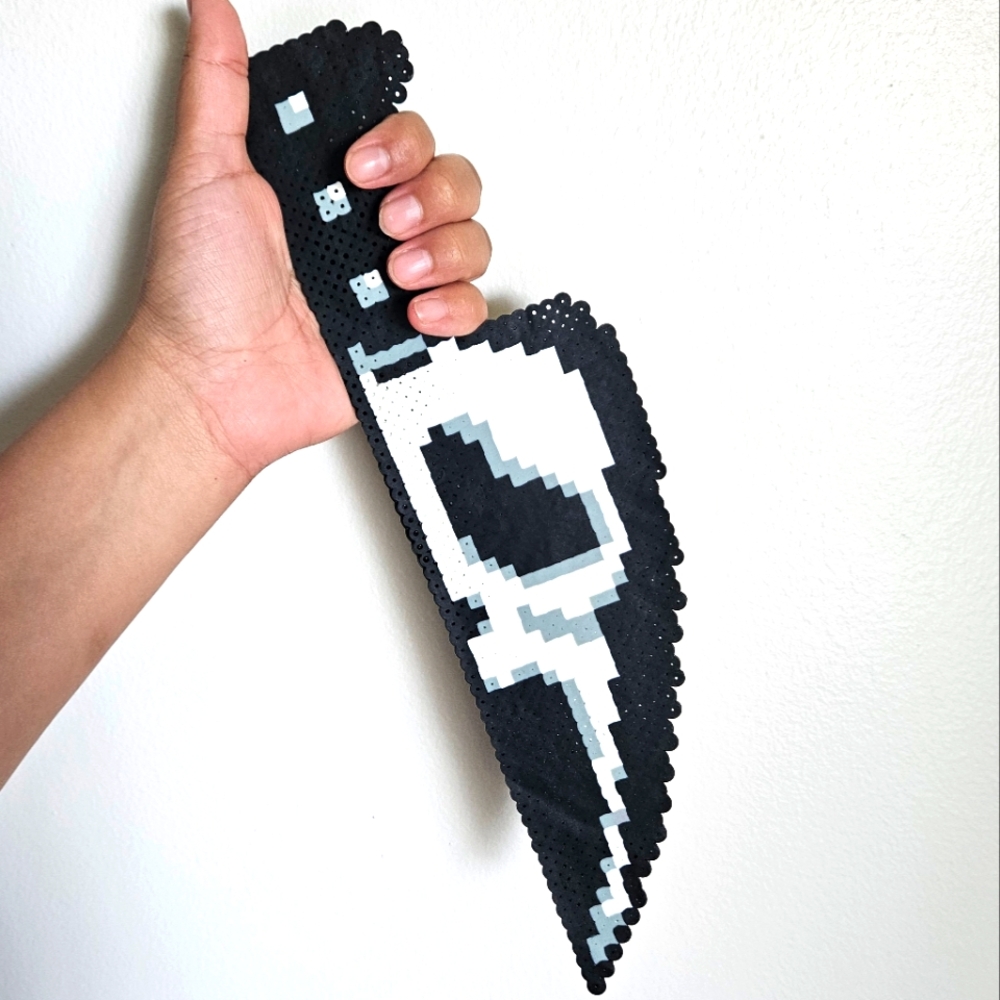 Ghostface Knife Perler Bead Scream Horror Movie Halloween Decoration